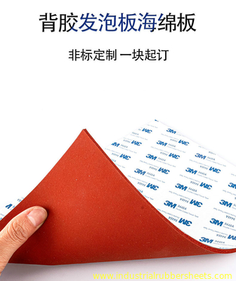 Closed Cell Silicone Sponge Sheet 10-40 Shore A, 1.5-50mm Thickness