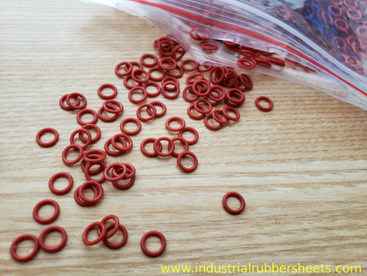 Silicone Rubber Washers 30-80 Shore A Hardness 300-700% Elongation