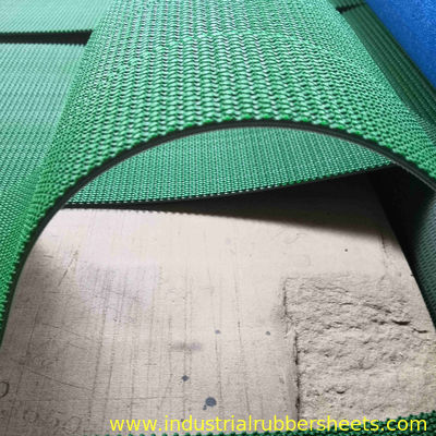 Transfer PVC Conveyor Belt Green Fire Resistant With Oil Resistant