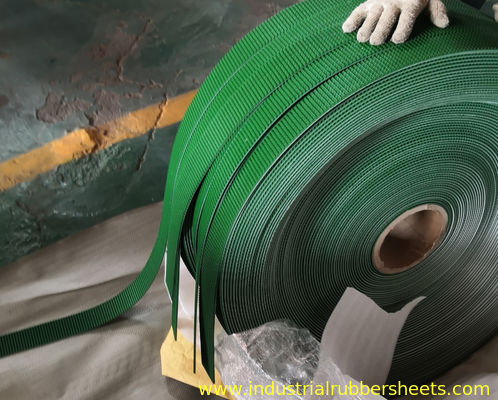 Transfer PVC Conveyor Belt Green Fire Resistant With Oil Resistant