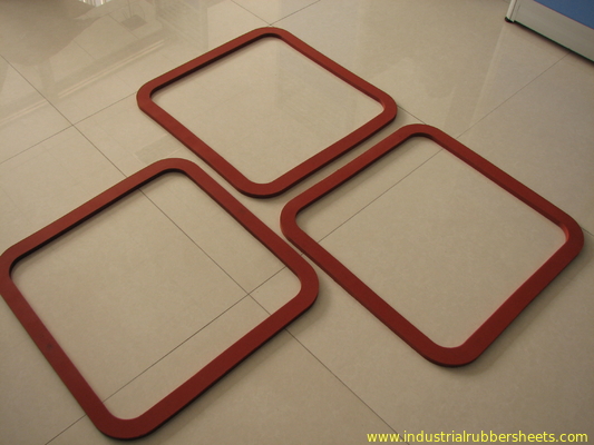Hot Resistant Silicone Sponge Gasket , Silicone Foam Gasket ROHS / FCC / SGS