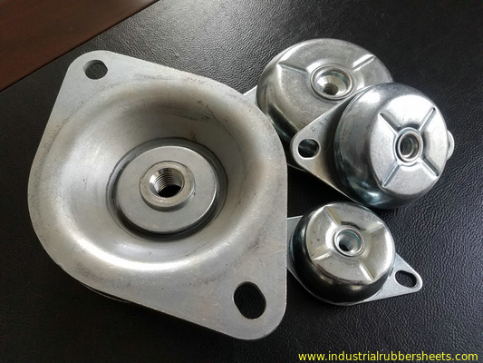 Galvanized Metal Rubber Shock Mounts for Compressor / Refrigerator