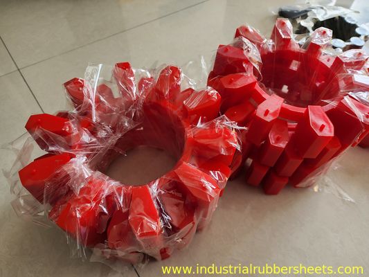 98shore A Red GR Polyurethane Coupling Spider, PU Coupling Element