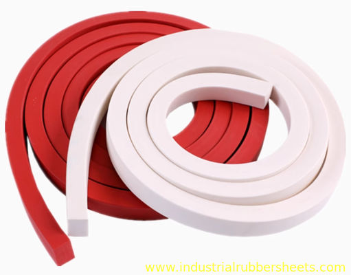 Silicone Sponge Extrusion for High Temperature Environments and Good Wear Resistance Tensile Strength 100-200psi