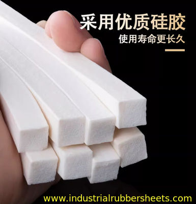 Silicone Sponge Extrusion for High Temperature Environments and Good Wear Resistance Tensile Strength 100-200psi