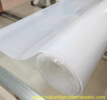Silicone Rubber Sheet 3mm Thick 0.1-3.6m Width 7.5-12.0Mpa Tensile