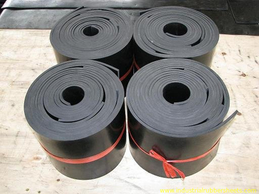 Abrasion Resistance SBR Industrial Rubber Sheet 2-12Mpa Tensile Strength