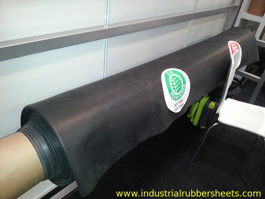 Antislip Flexible Rubber Sheet / Food Grade EPDM Rubber Sheet Without Smell