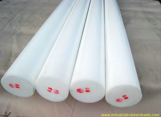 Wear Resistance White POM Rod , Black Delrin Rod For Springs / Bearings