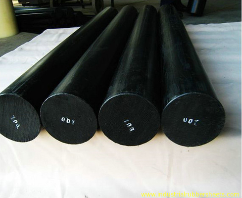 Wear Resistance White POM Rod , Black Delrin Rod For Springs / Bearings