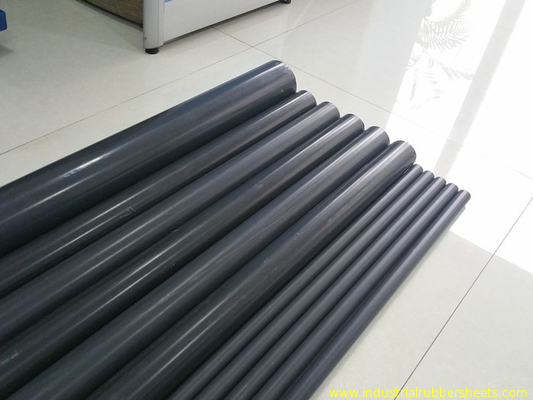 Virgin PVC Plastic Rod Anti - Corrosion With White Grey Black Color