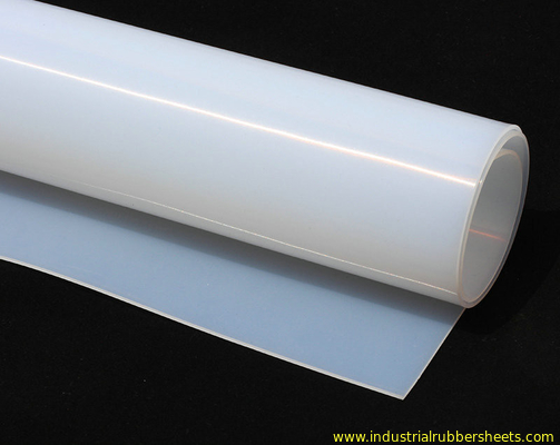 1-6mm FDA Food Grade Silicone Sheet 1.25g/cm3 Density