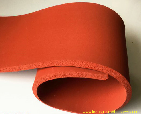 Closed Cell Silicone Foam Sheet 10-40 Shore A, -60°C to +260°C