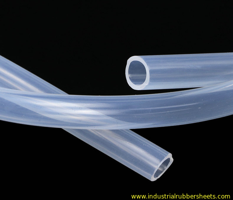 อาหารเกรดพลาตินัม การรักษาผิวเรียบ ซิลิโคนท่อ Extrusion สําหรับน้ําและอากาศ