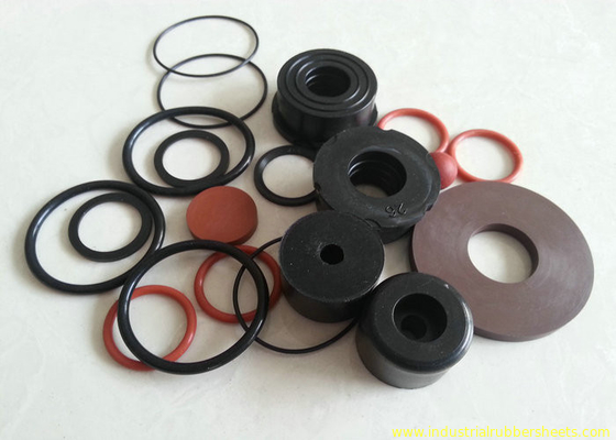 เครื่องล้างยาง ผนึกน้ํามันยาง กล่องยาง วงแหวนยาง O ที่ทําด้วย NBR, Viton, Silicone เป็นต้น