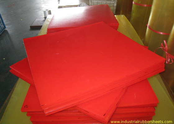 แผ่นพลาสติกโพลียูรีเทนบริสุทธิ์สำหรับผลิตกระดาษ, แผ่นสีแดง PU