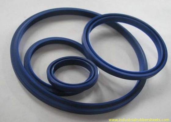 Blue ไฮดรอลิกซีล UN, TPU ซิลิโคนยางซักสำหรับก้านและลูกสูบ