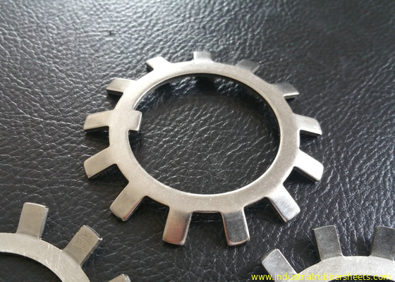 SS304 SS316 เครื่องล้าง MS Steel Lock พร้อมฟันปลอมภายนอกสีธรรมชาติ