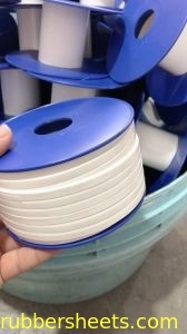High Temperature Smooth Teflon Gasket Tape For Sealing