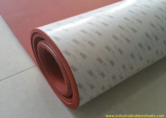 แผ่นฟองน้ำซิลิโคนทนความร้อนสูง หนา 1-50 มม. พร้อมกาว 3M