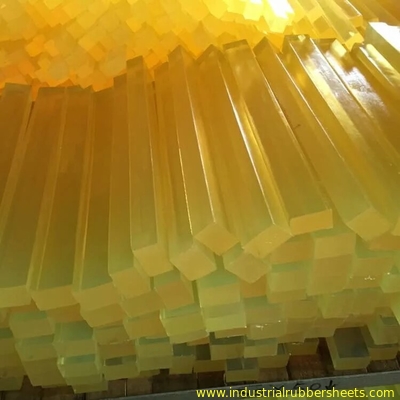 โพลียูรีเทนสีเหลืองหรือก้านพลาสติกไนล่อนขนาด 300 - 500 มม. PU Bar