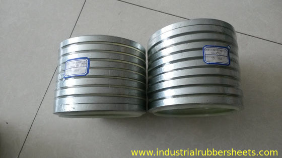 ความต้านทานการสึกหรอสูง Siliocne Rubber Washers เหล็ก DKBI / DKB ซีลน้ำมันที่มีคุณภาพสูงสีขาว