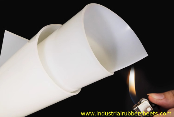 Food Grade Silicone Sheet 0.1-1.5mm Thickness 10-40 Shore A