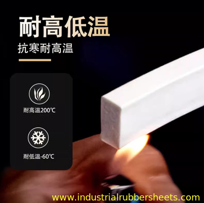 สายสปองซิลิโคนเซลล์ปิด ความหนา 1 มิลลิเมตร-60 มิลลิเมตรสําหรับประปาอุตสาหกรรม