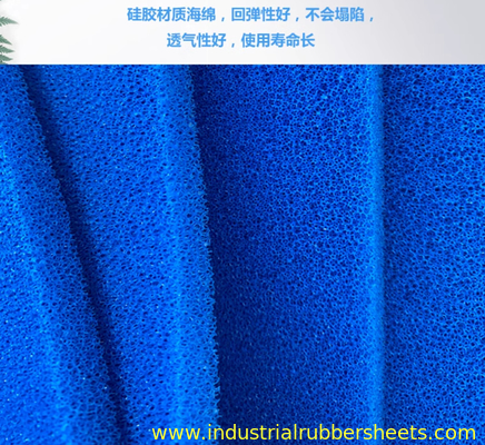 Silicone Rubber Sheet 1-50m with 26-42N/mm Tear Strength