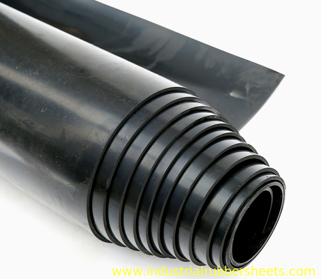 Industrial Grade SBR Rubber Sheet 2Mpa Tensile Strength 1-50mm Thick