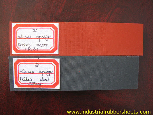 ผนังยางสปองซิลิโคนเซลล์ปิดที่มีการสนับสนุน 3M สําหรับความทนทานกับอุณหภูมิสูง