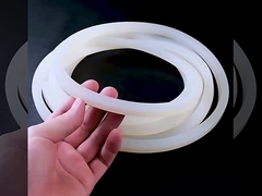 สีแดง ใสซิลิโคน Extrusion, โปรไฟล์ซิลิโคนสําหรับการปิด