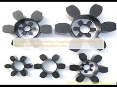 ข้อต่อโพลียูรีเทน HRC แบบประหยัดสำหรับผลบัฟเฟอร์ของแรงบิดที่มีคุณภาพสูงสีดำ