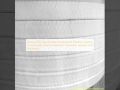 ปิด PTFE หลากหลาย ส่วนประกอบปิดที่ทนอุณหภูมิที่ยืดหยุ่น เหมาะสําหรับระบบและเครื่องจักรแบบไฮดรอลิก พนูเมติก