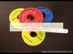 ผนึกอุตสาหกรรม เทป PTFE สะอาด / เทป PTFE 6-50m ความยาว 0.075-0.2mm ความหนา