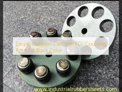 การติดตั้งง่าย สายสับ FCL เหล็กเหล็ก #1-8 สีดํา