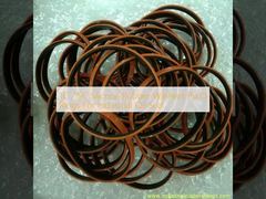 แหวนรองยางซิลิโคน TC / SC โอริง Pu สำหรับซีลน้ำมันอุตสาหกรรม