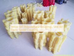 ข้อต่อโพลียูรีเทนสีเหลือง SBT, ข้อต่อสไปเดอร์ยืดหยุ่น SBR SBT