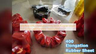 แผ่นยางอุตสาหกรรม: การยืดตัวและความต้านทานการสึกหรอ 400%