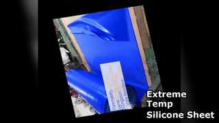 แผ่นยางซิลิโคนทนอุณหภูมิสูง | 0.2 มม.-50 มม