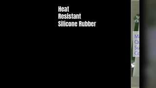 แผ่นยางซิลิโคน 50 Shore A อุณหภูมิสูง
