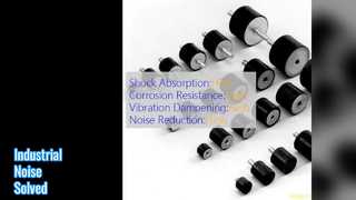 ยางกันกระแทกช่วยลดเสียงรบกวนทางอุตสาหกรรม