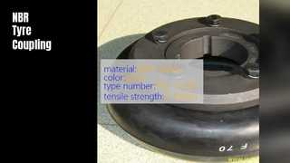 ข้อต่อยางยาง NBR F40 F250 แรงดึงสูง