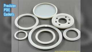 ปะเก็น PTFE ซีลเกรดอาหาร CNC ที่มีความแม่นยำ
