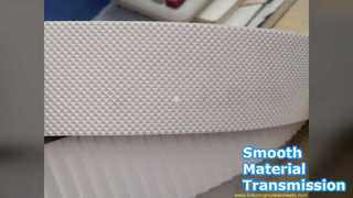 สายพานลำเลียง PVC ป้องกันไฟฟ้าสถิตการไหลของวัสดุที่ราบรื่น