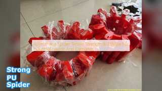 PU Spider Strength 8-55Mpa ยางอุตสาหกรรม