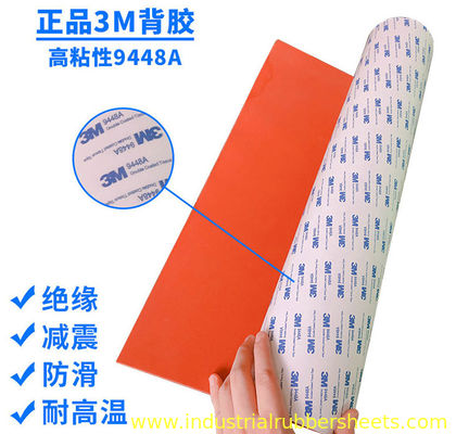 Closed Cell Silicone Sponge Sheet High Temperature Resistant UL94-V0 Flammability for Gaskets and Seals