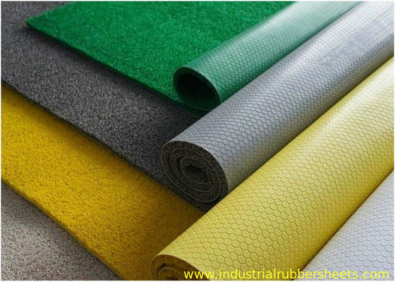 Durable Commercial Grade PVC Floor Mat with 9-17mm Thickness and Foam or Firm Backing
