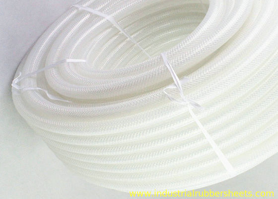 Food Grade Transparent Silicone Hose Reinforced with Polyester for High Temperature Applications