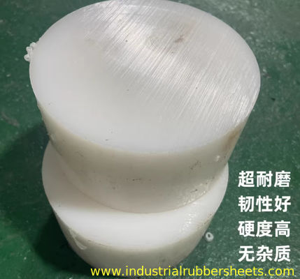 80°C Heat Deflection Temperature Nylon Plastic Rod with Smooth Surface Finish and 50 KJ/m2 Impact Strength